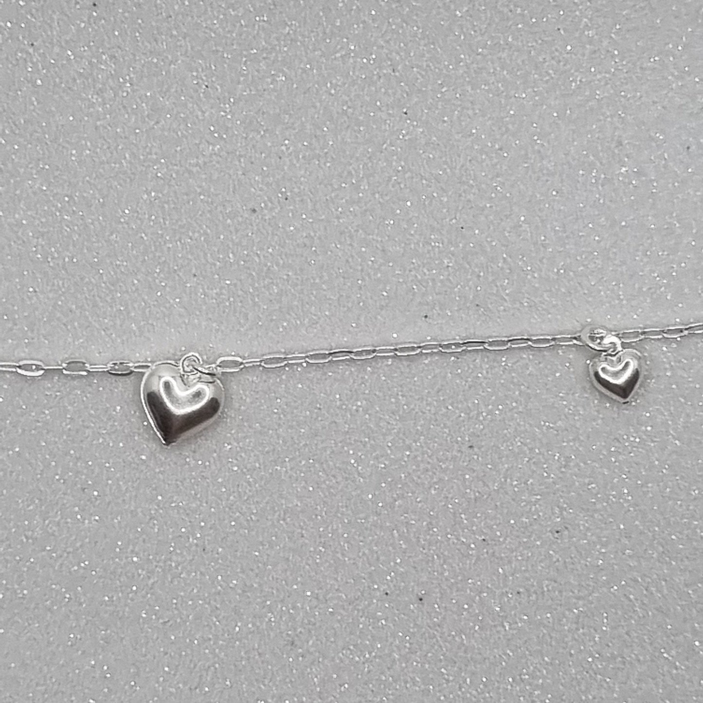 Solid Heart Bracelet S and M