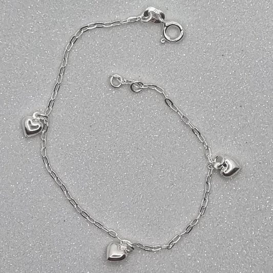 Solid Heart Bracelet P