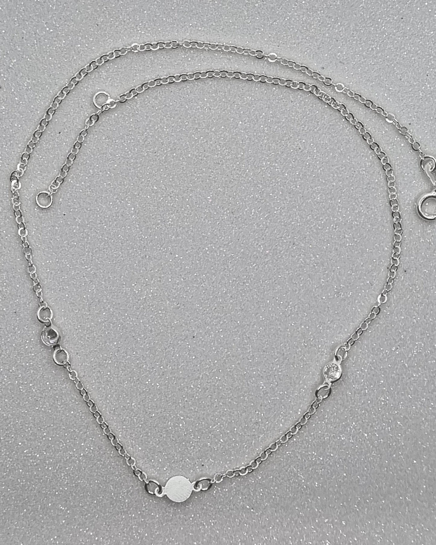 Swarovski Choker Necklace and Plain