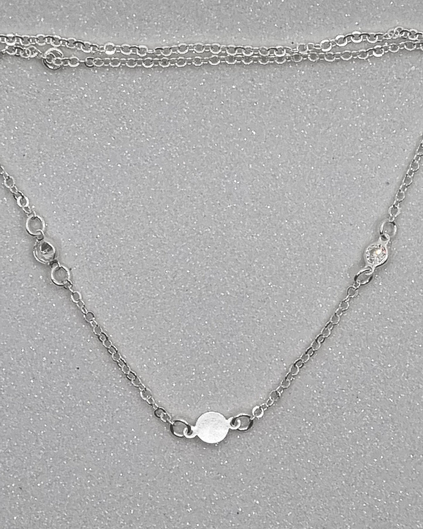 Swarovski Choker Necklace and Plain