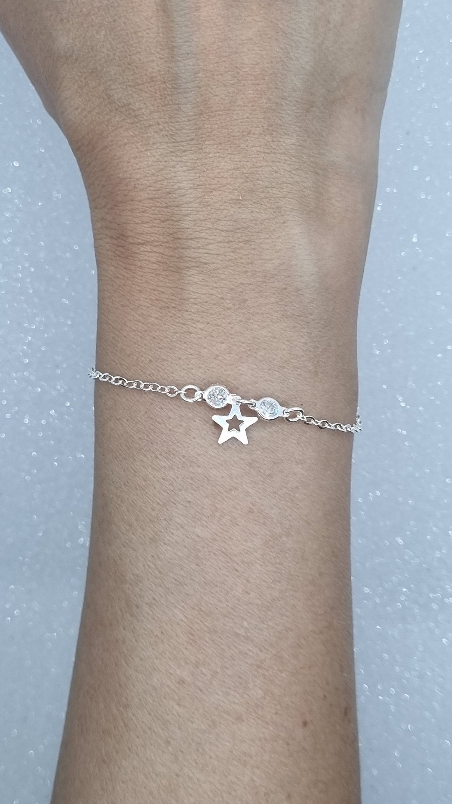 Pulseira Estrela e Swarovski