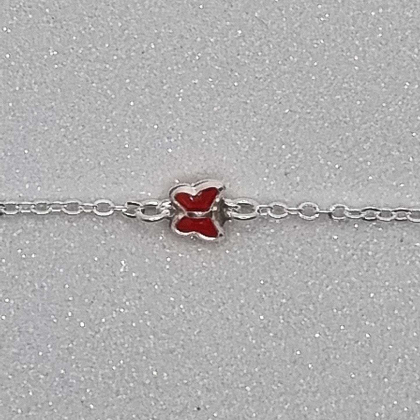 Red Butterfly Bracelet