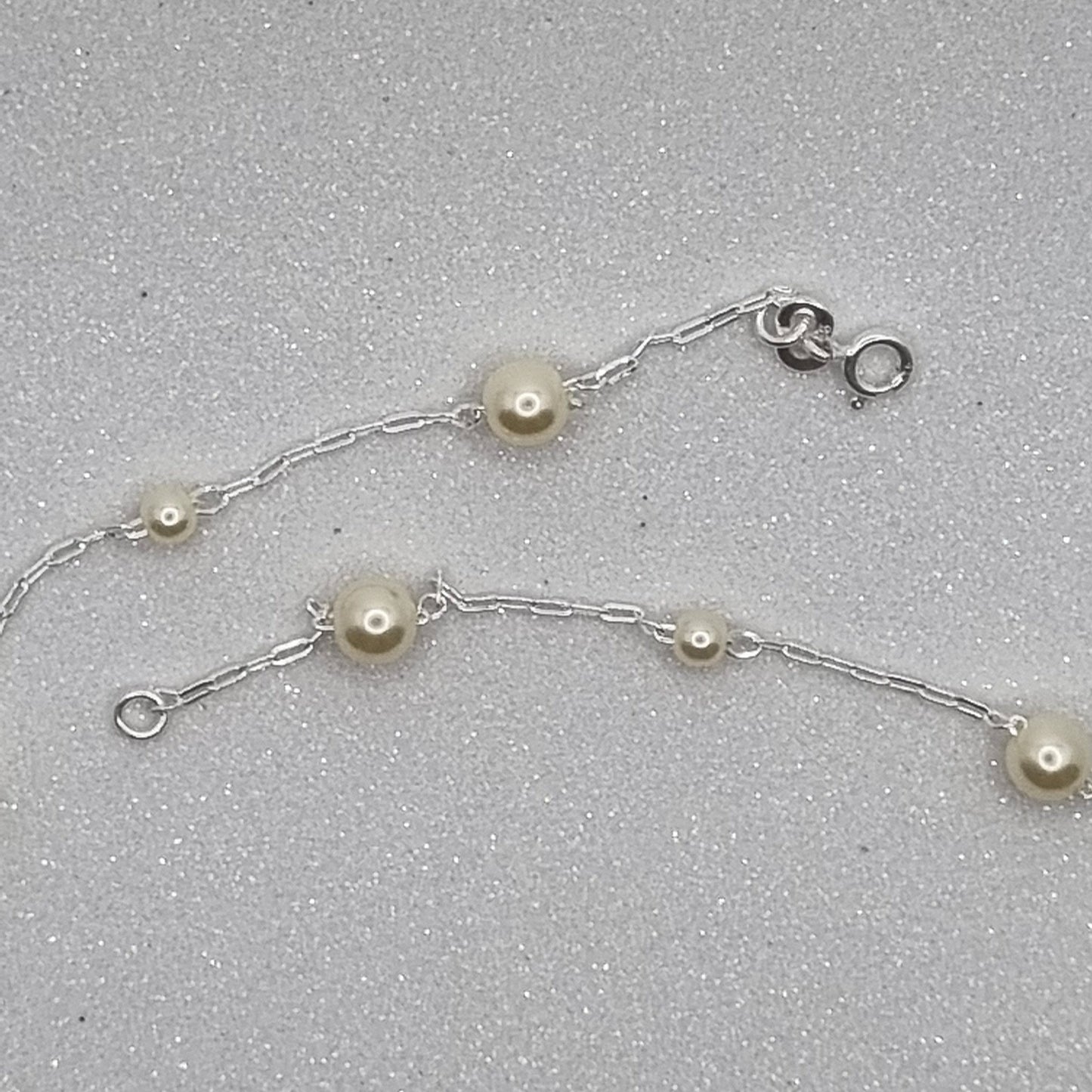 Mixed Pearl Choker Necklace S and M